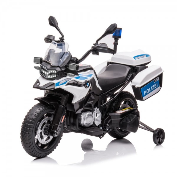 MYTS Kids Bmw Polize Electric Bike White